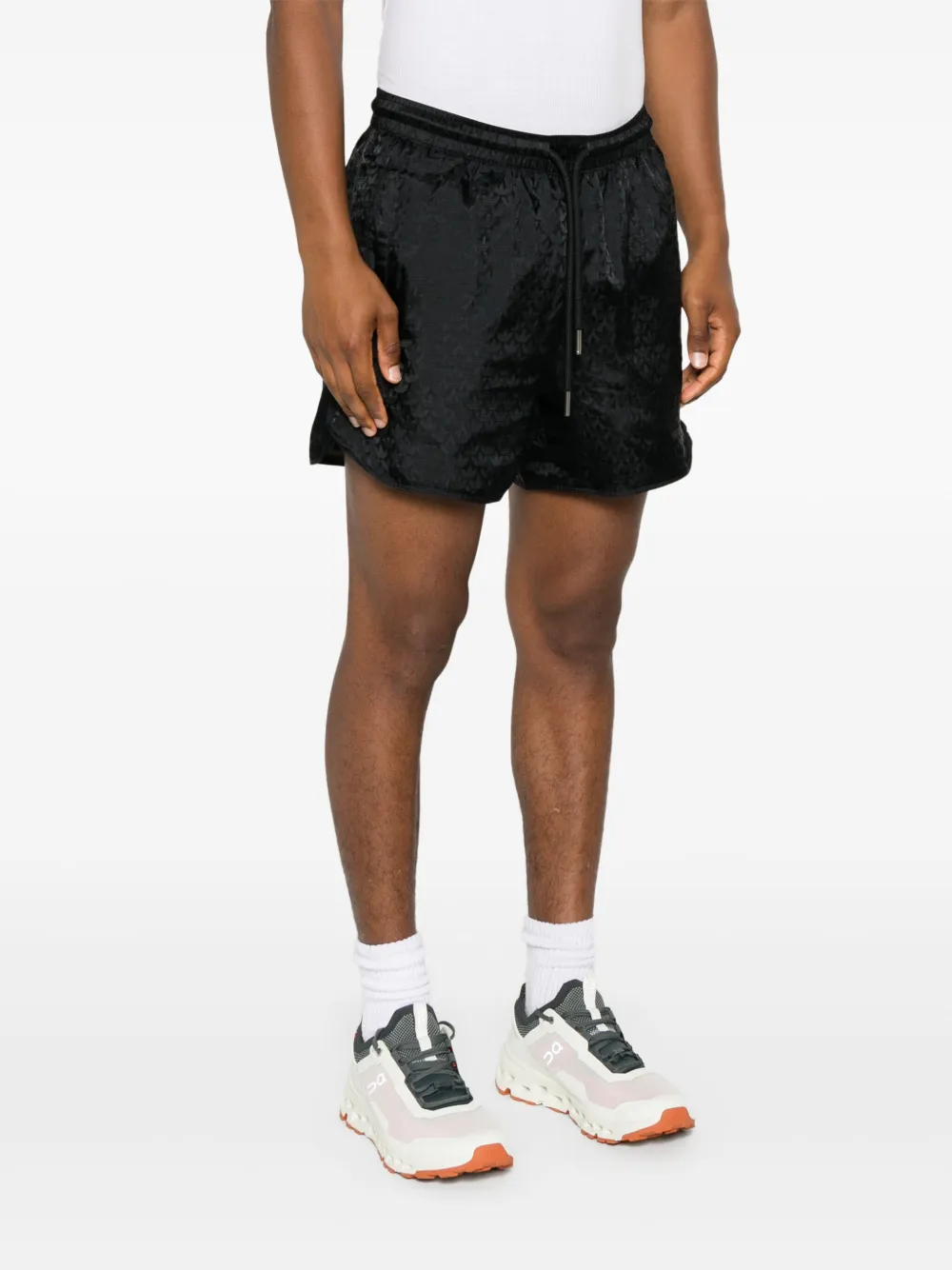 adidas Shorts met monogram Zwart