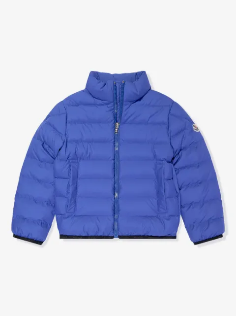 Moncler Enfant logo-patch padded jacket