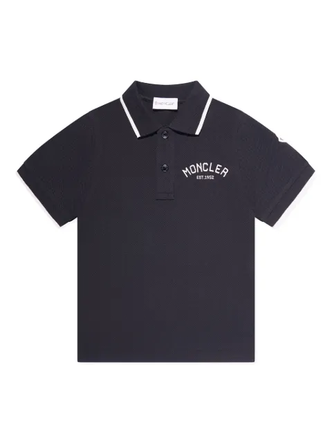 Moncler Enfant logo-print polo shirt