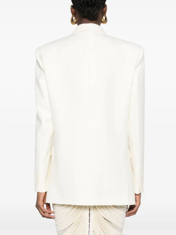 Magda Butrym single-breasted Blazer | Neutrals | FARFETCH AU