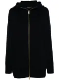 Fabiana Filippi lurex-detail hoodie - Blue