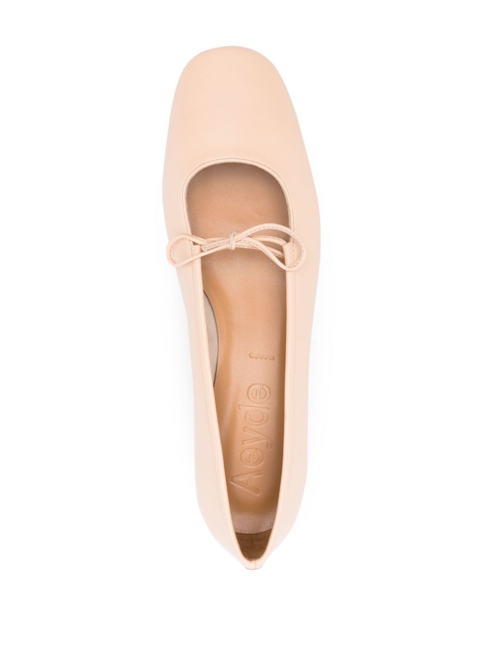 Aeyde Darya ballet flats Orange