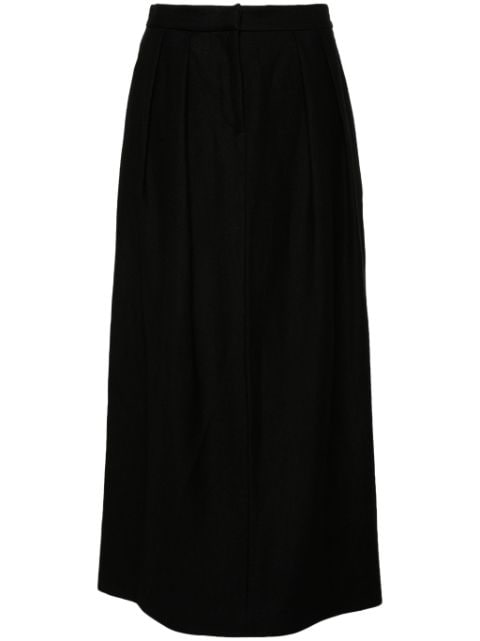 Fabiana Filippi pleat-detail midi skirt