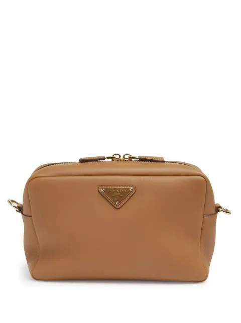 Prada triangle-logo shoulder bag