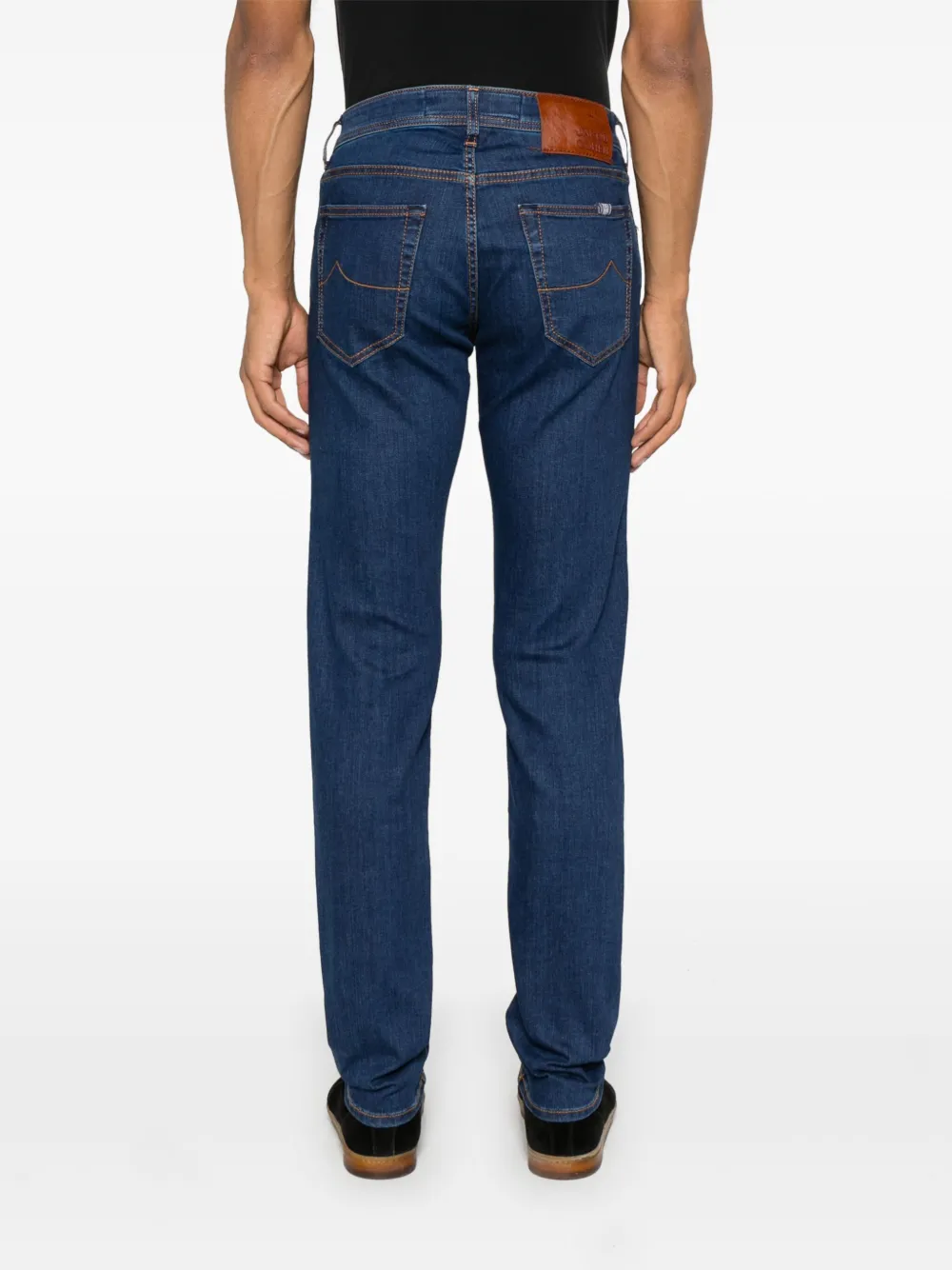 Jacob Cohen Stretch Cotton Denim Jeans Jeans In Blue