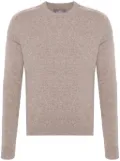 Eric Bompard crew-neck sweater - Brown