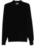 Eric Bompard long-sleeve polo shirt - Black