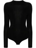 Eric Bompard knitted bodysuit - Black