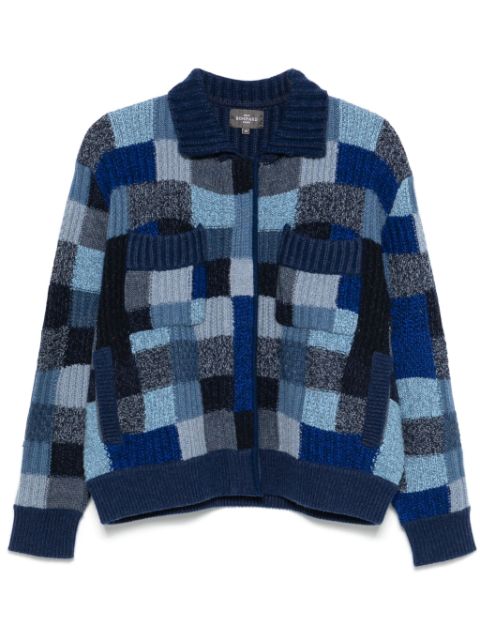 Eric Bompard patchwork cardigan