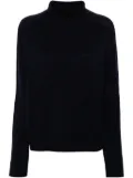 Eric Bompard hammer-sleeve high-neck sweater - Blue