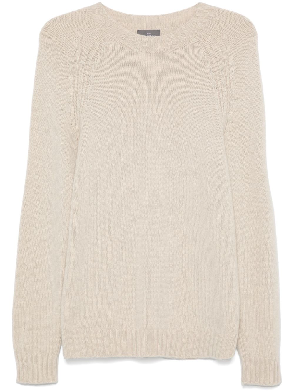 raglan-sleeves crew-neck sweater