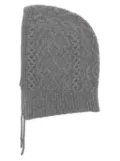 Eric Bompard Cables balaclava - Grey