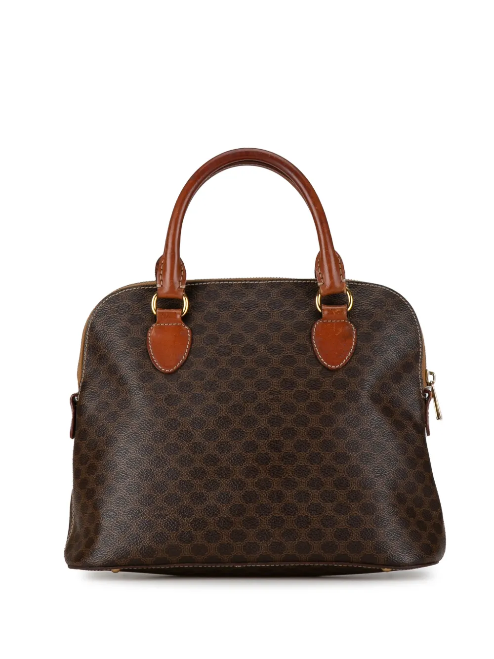 Céline Pre-Owned 1996 Macadam Dome satchel - Bruin