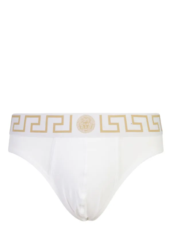 Versace グレカ メドゥーサ ブリーフ セット | ブラック