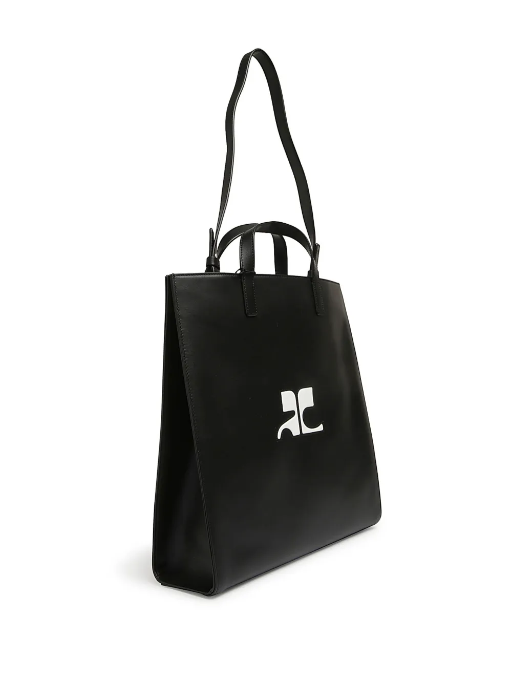 Courrèges Reedition shopper Zwart