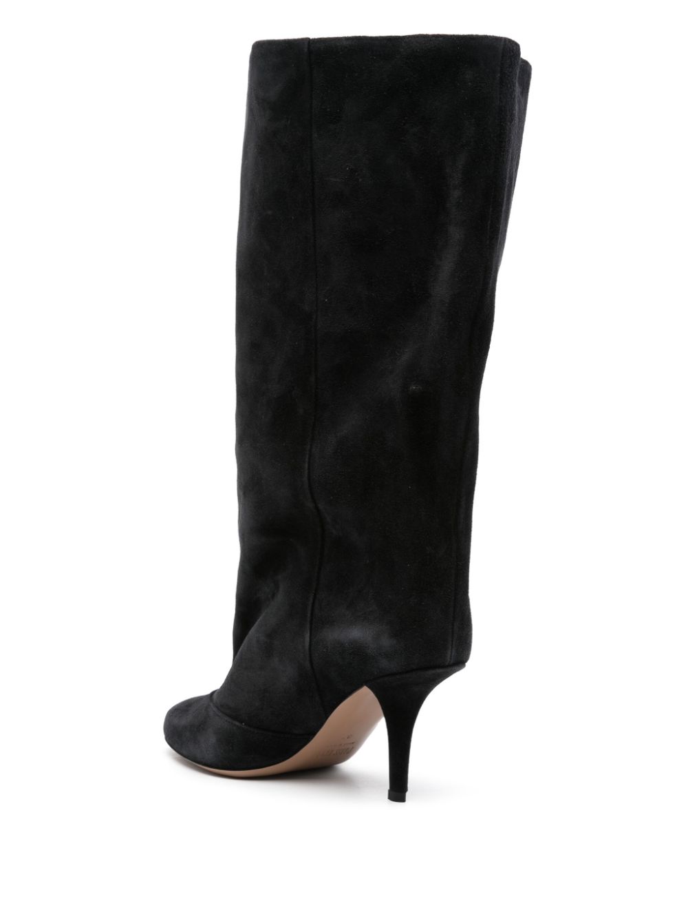 Paris Texas 85mm suede boots Black