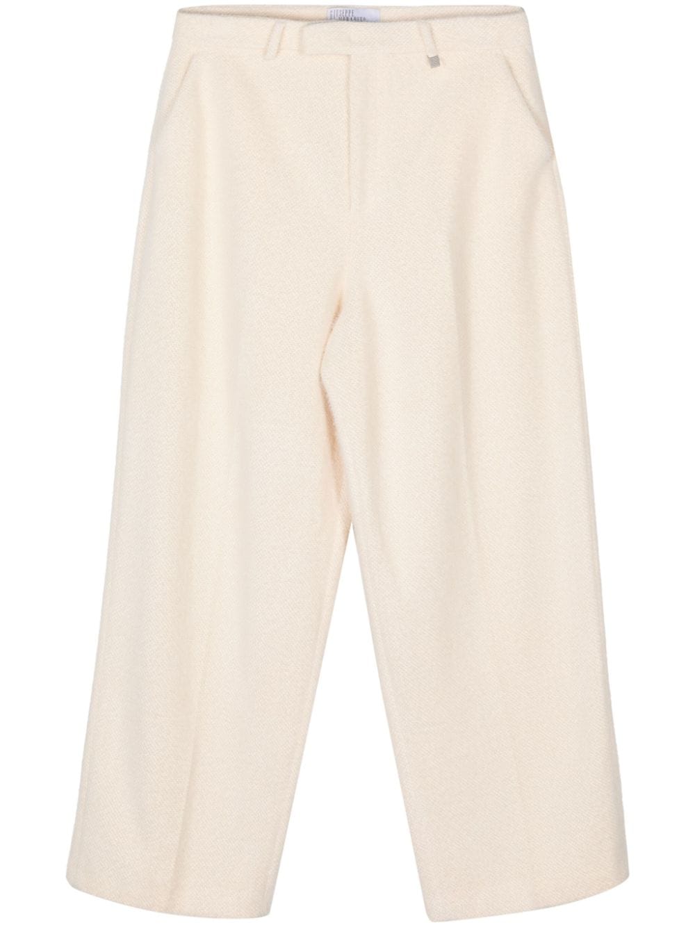 Shop Giuseppe Di Morabito Tweed Trousers In Neutrals