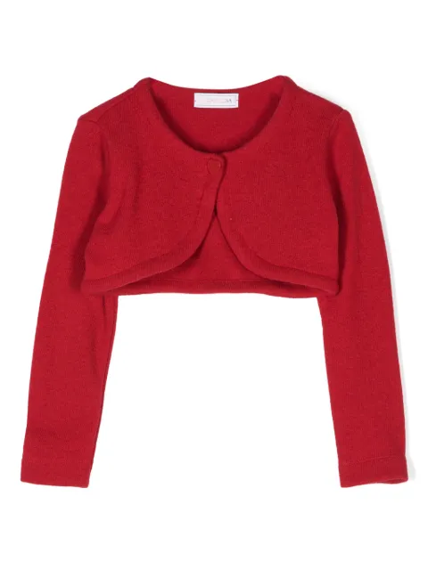 Monnalisa ribbed-knit cardigan 
