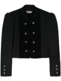 Saint Laurent Pre-Owned 1970s cropped jacket - Black