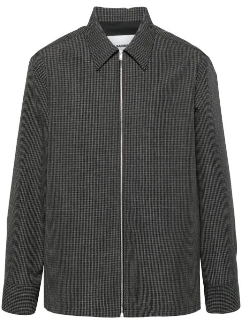 Jil Sander checkered shirt