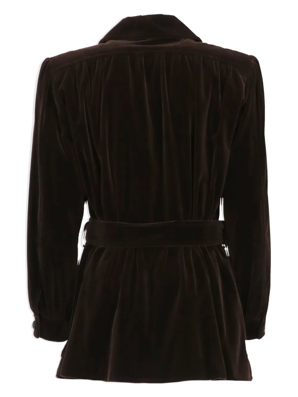 Saint Laurent Pre-Owned 1970s jack met enkele rij knopen - Bruin