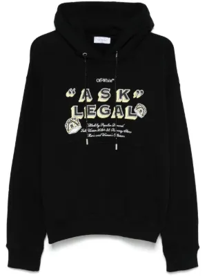 Off-White Off Stamp パーカー | ブラック | FARFETCH JP
