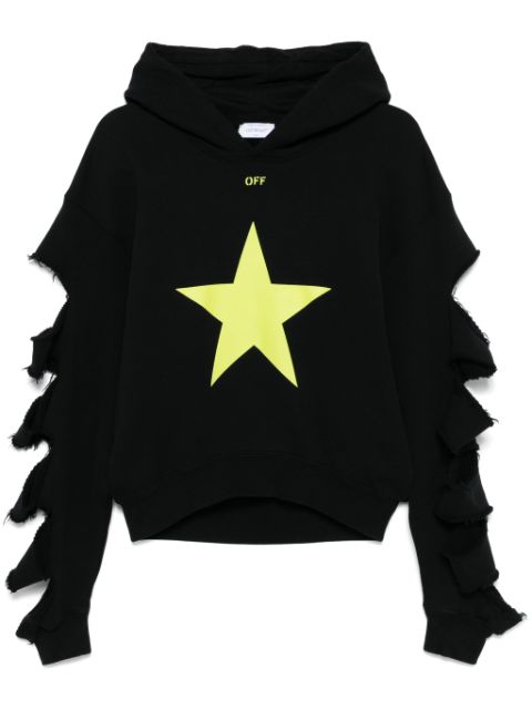 Off-White Star Undercut hoodie Women