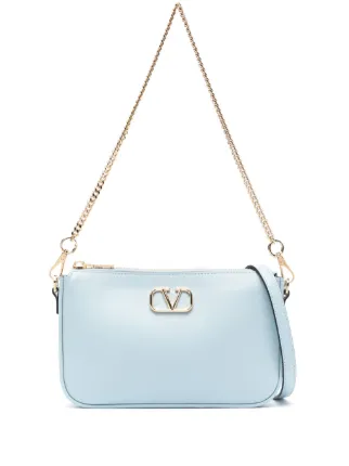 Valentino Garavani Vロゴ ショルダーバッグ ミニ | ブルー