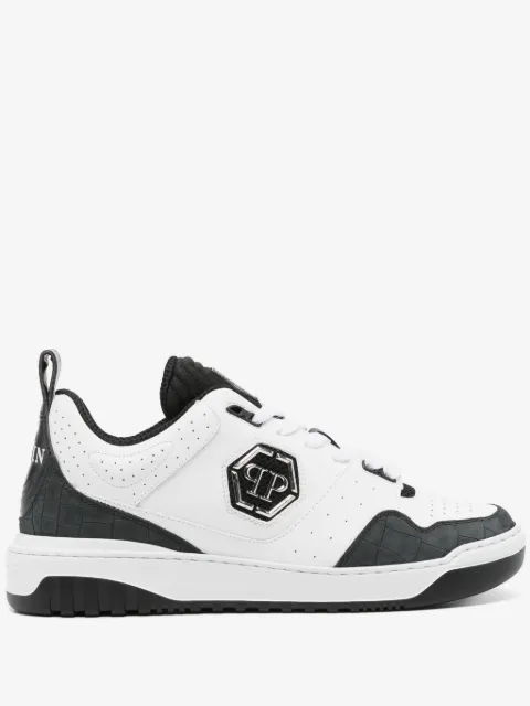 Philipp Plein baskets à logo appliqué
