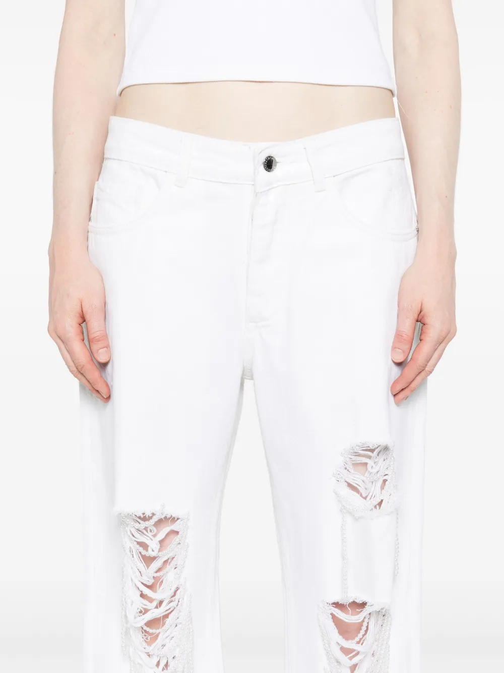 Retrofete Madison jeans Wit