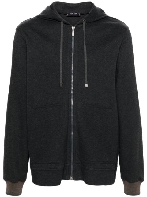 Peserico zip-up sports hoodie