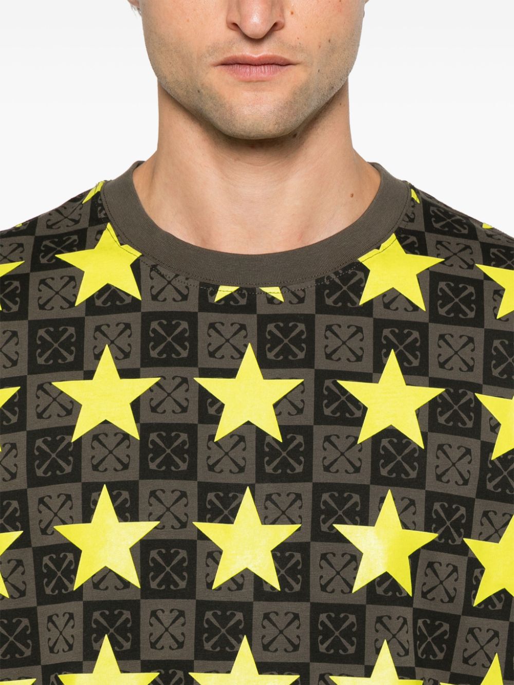 Off-White Stars AO Skate T-shirt Men