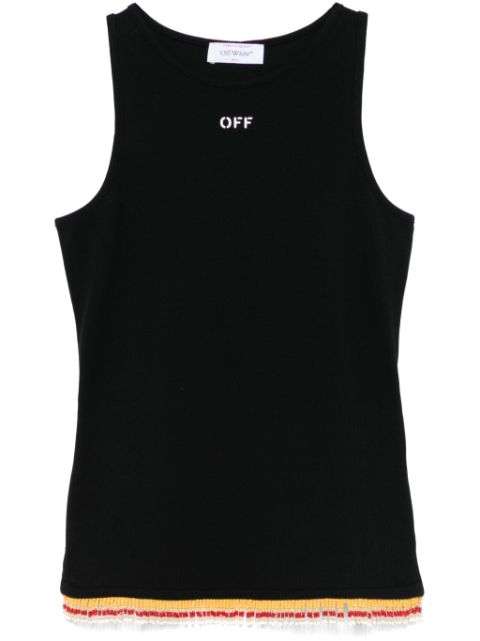 Off-White beaded tank top Women