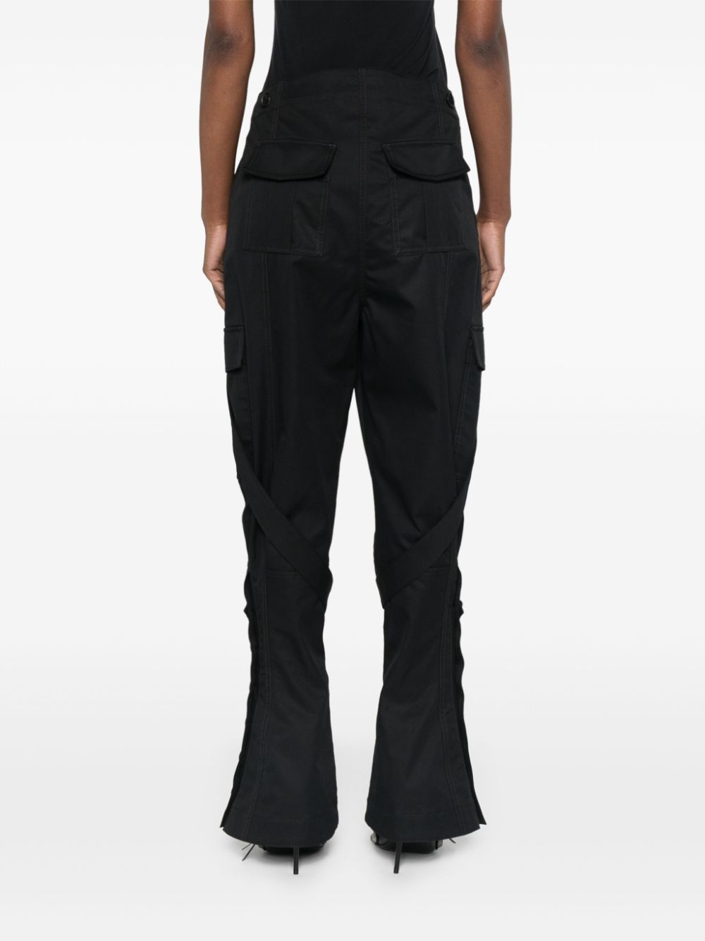 Off-White strap-detail cargo trousers Women