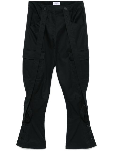 Off-White strap-detail cargo trousers Women