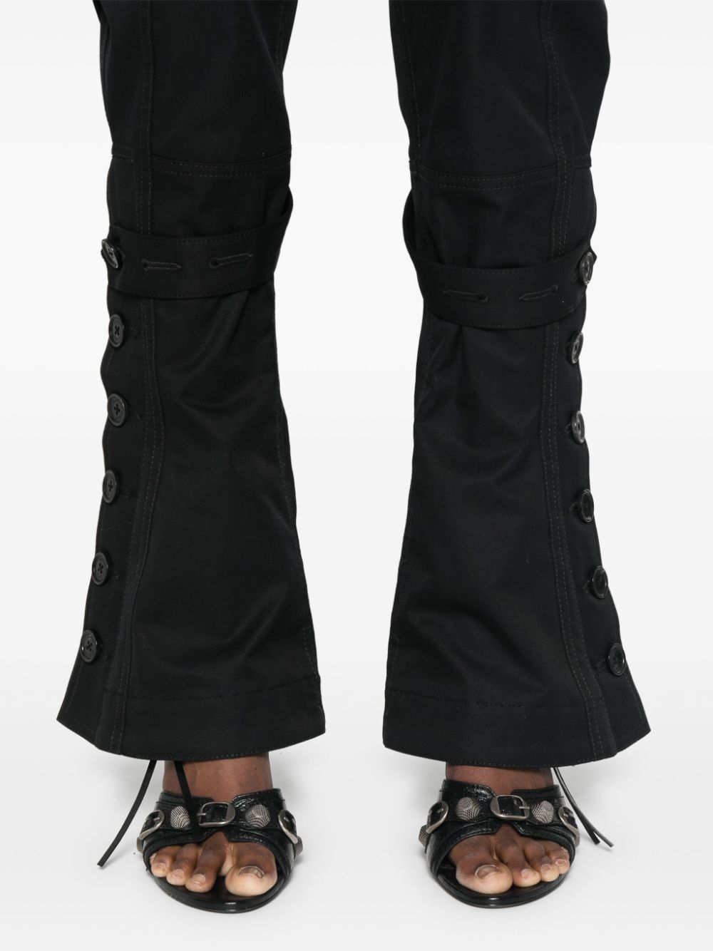 Off-White strap-detail cargo trousers Women