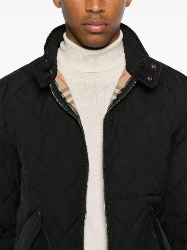 Burberry Harrington Jacket | Black | FARFETCH