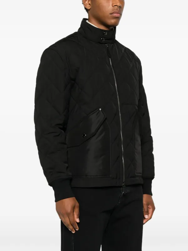 ブランドバッグ通販サイト Jacket Harrington Burberry | FARFETCH | Black ジャケット・アウター