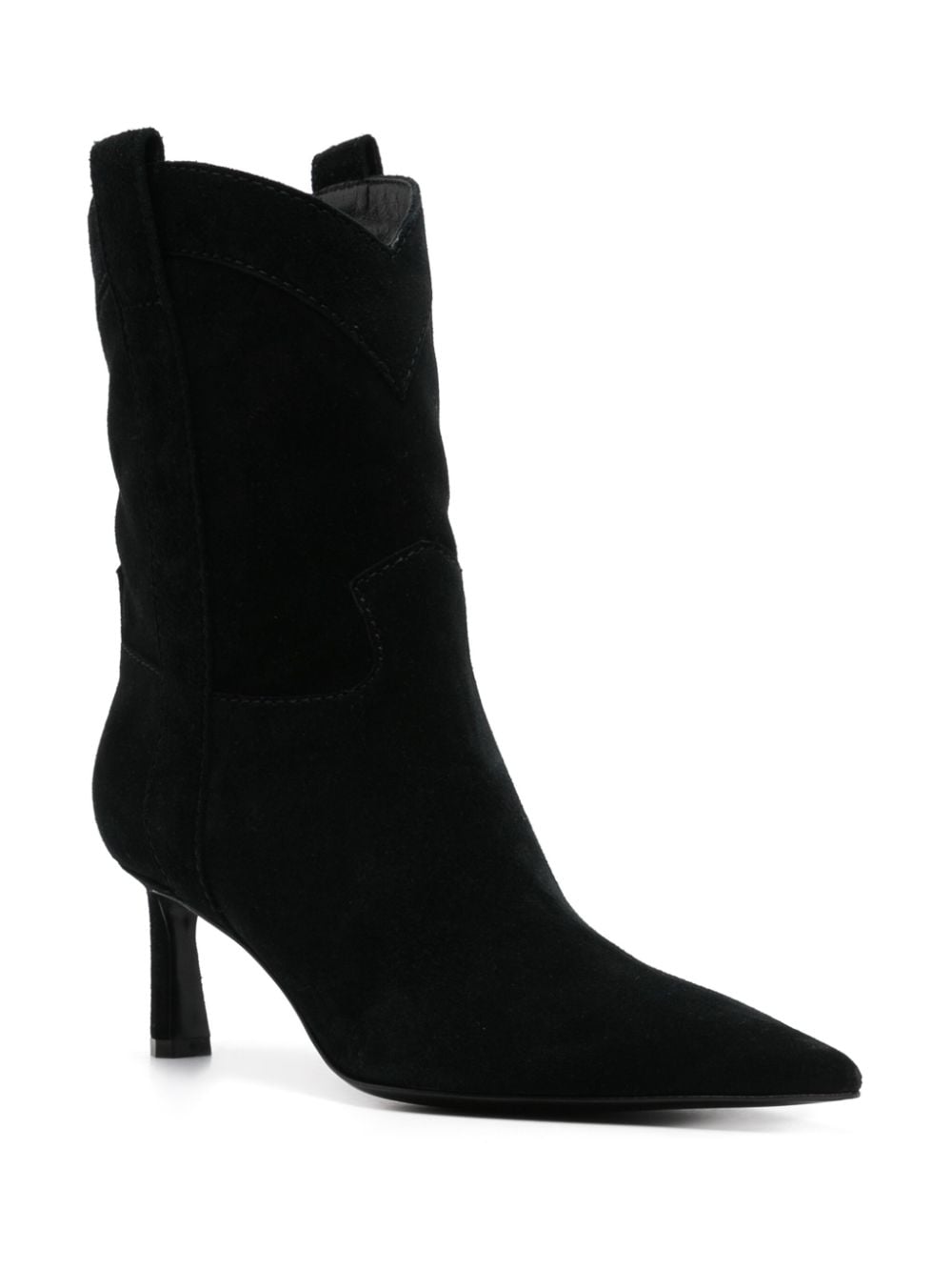 Shop Sergio Rossi 60mm Sr Guadalupe Ankle Boots In Black