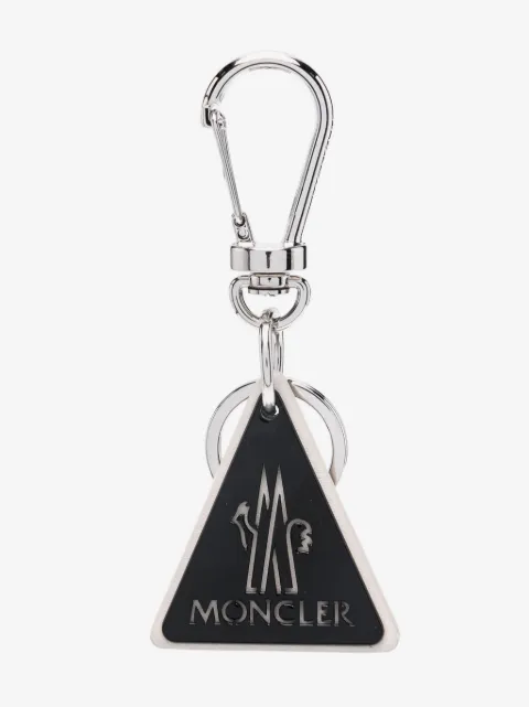 Moncler logo-debossed keyring