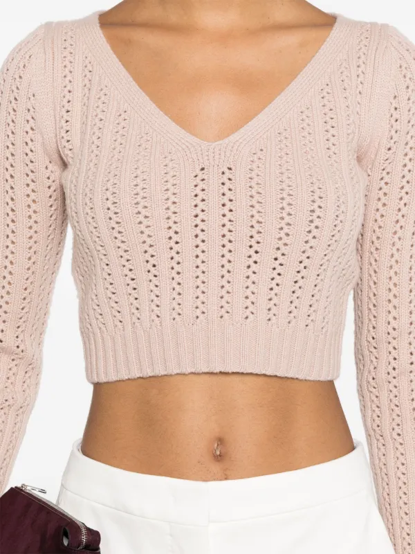 Max Mara Ifrem Sweater Pink FARFETCH BH