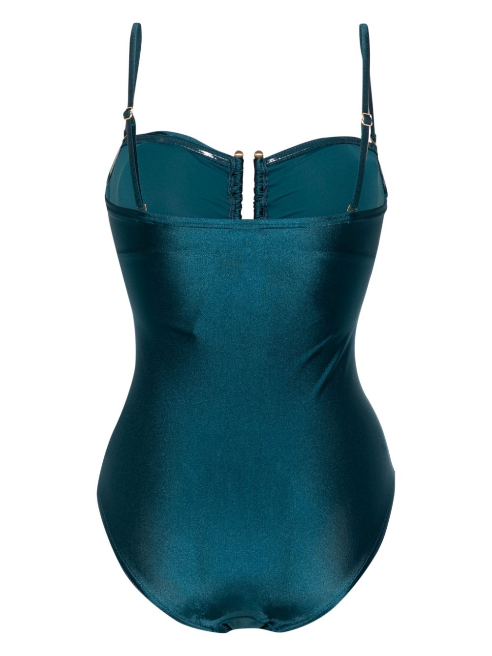 ZIMMERMANN Lightburst swimsuit - Blauw