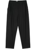 Laneus drop-crotch trousers - Black