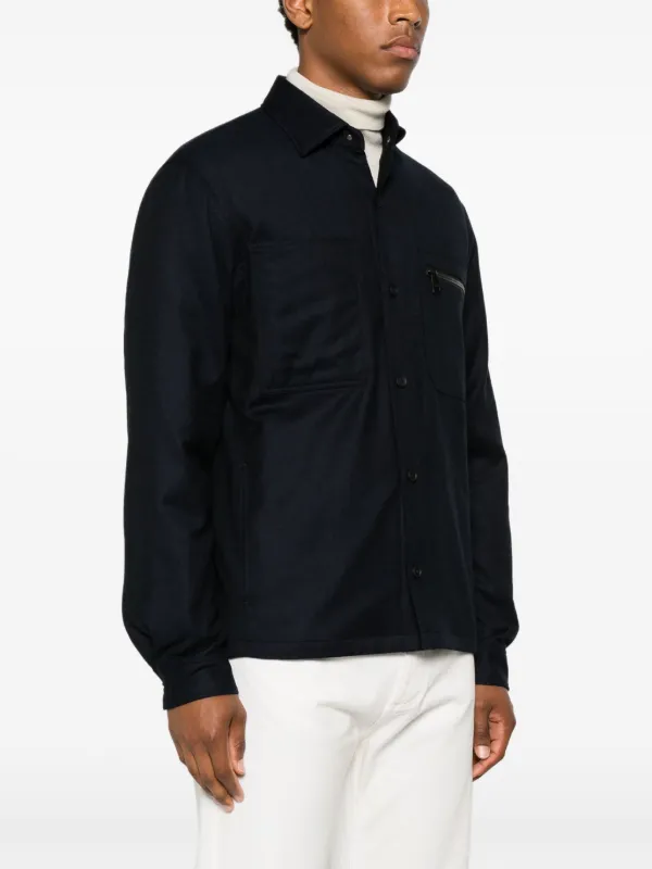 Ermenegildo Zegna / レギュラーカラーシャツ Zegna シャツ | ブルー | FARFETCH JP