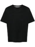 Eleventy logo-print T-shirt - Black