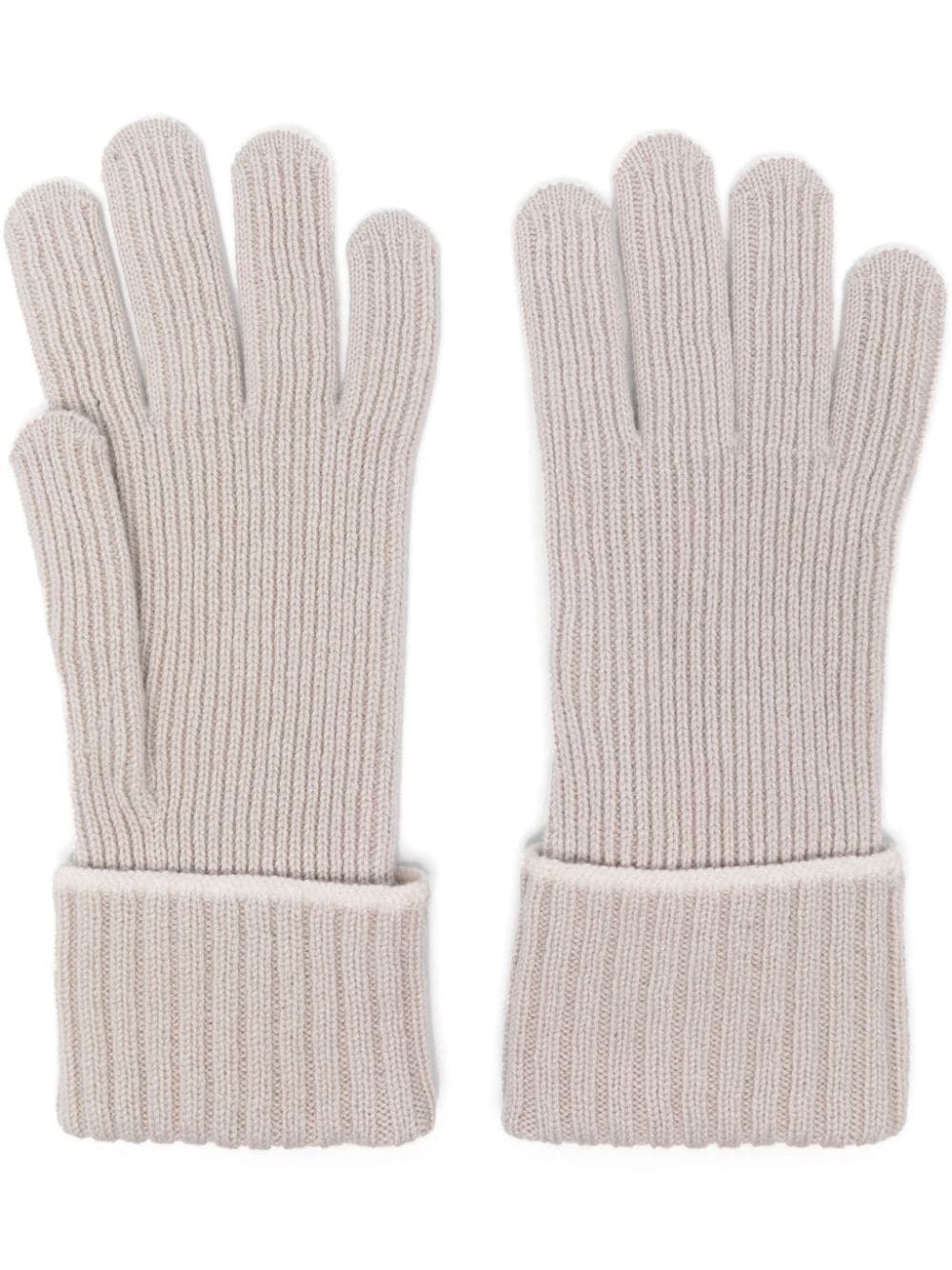 Shop Eleventy Cashmere Gloves In Nude