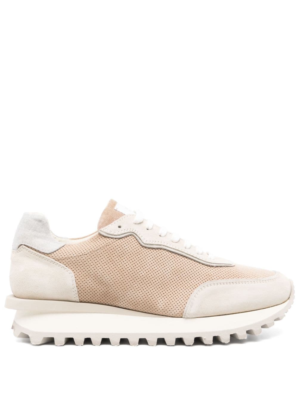 Eleventy Suède sneakers Beige