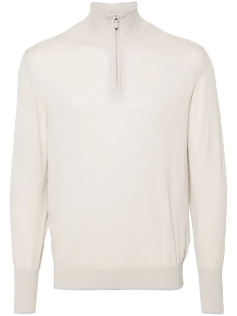 Eleventy half-zip sweater
