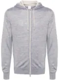 Eleventy zip-up hoodie - Grey