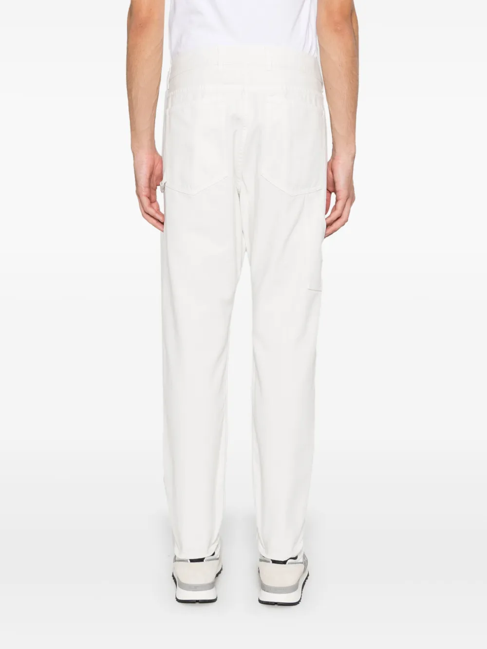 Eleventy Katoenen broek Wit